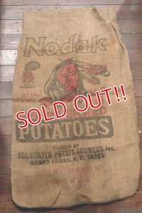 dp-201114-30 Nodal Red River Red / Vintage Potatoes Bag