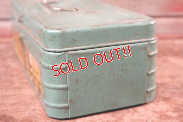 画像4: dp-201201-15 Vintage Metal Utility Box
