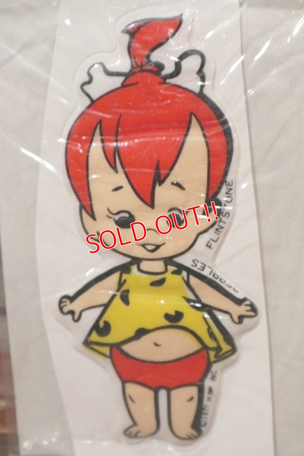 画像2: ct-201114-61 The Flintstones / Pebbles Flintstone 1977 Puffy Sticker