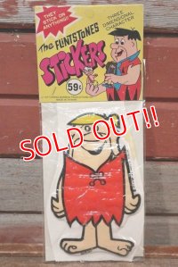 ct-201114-61 The Flintstones / Barney Rubble 1977 Puffy Sticker