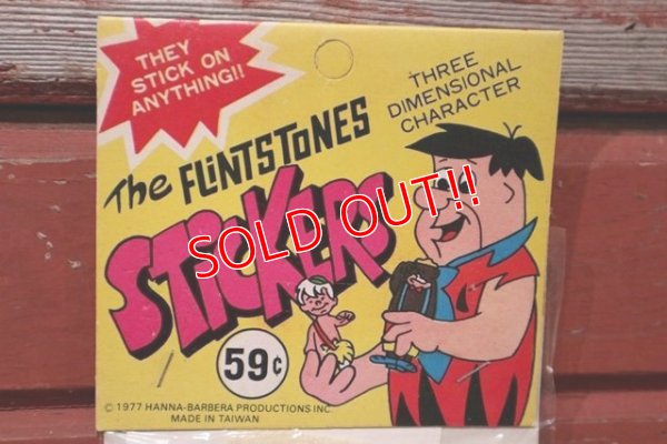 画像3: ct-201114-61 The Flintstones / Bamm Bamm Rubble 1977 Puffy Sticker