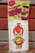 画像1: ct-201114-61 The Flintstones / Pebbles Flintstone 1977 Puffy Sticker (1)