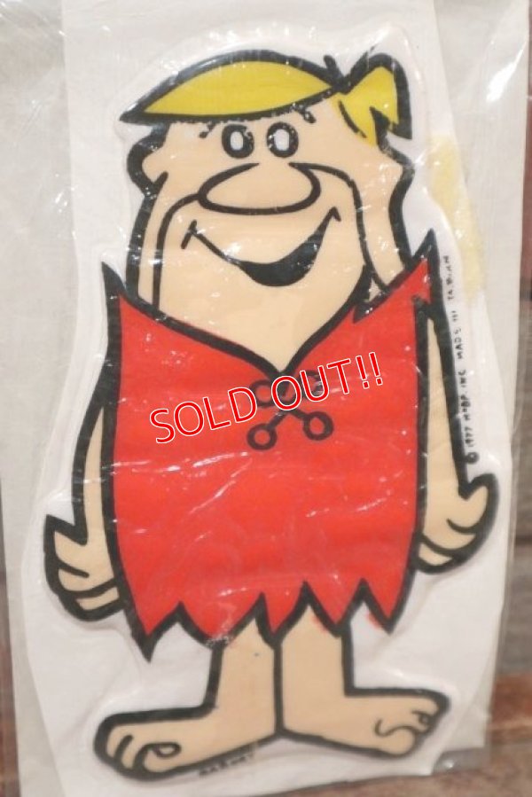 画像2: ct-201114-61 The Flintstones / Barney Rubble 1977 Puffy Sticker