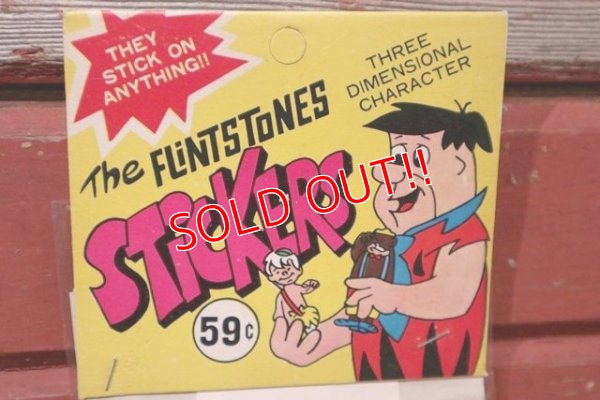 画像3: ct-201114-61 The Flintstones / Pebbles Flintstone 1977 Puffy Sticker