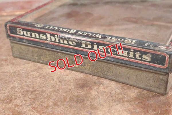 画像4: dp-201114-12 Sunshine Biscuits / 1930's Metal Lid