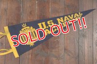 ct-201114-32 U.S. NAVAL ACADEMY / Vintage  Pennant