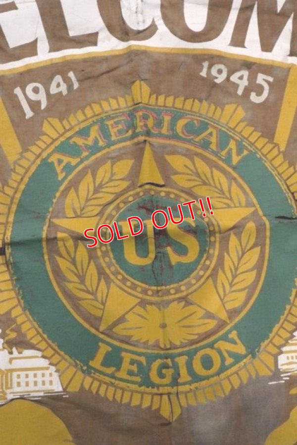 画像2: dp-201114-31 AMERICAN U.S. REGION / 1940's WELCOME Banner