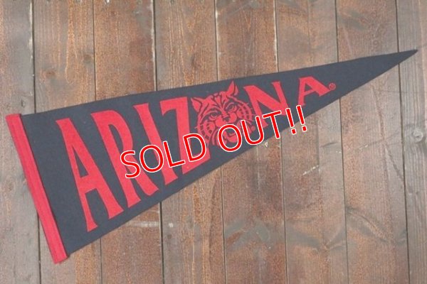 画像1: ct-201114-32 The University of Arizona / Wildcats Pennant