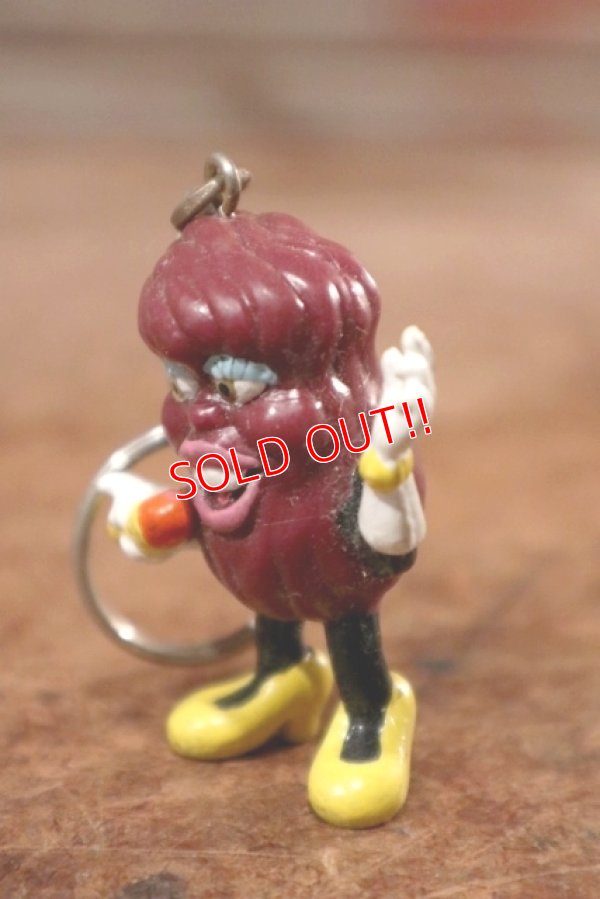 画像2: ct-201114-125 California Raisins / 1988 PVC Keychain "Girl with Microphone"