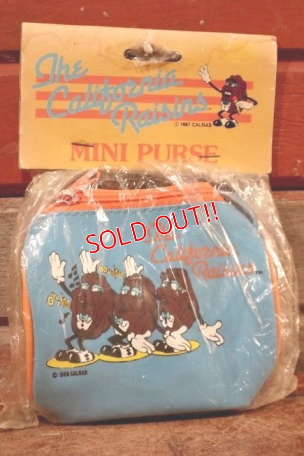 画像1: ct-201114-125 California Raisins / 1988 Mini Purse