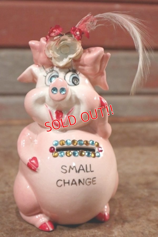 画像1: ct-201114-122 KREISS / 1950's-1960's PSYCHO CERAMICS "Piggy Bank"