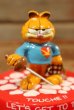 画像2: ct-201114-90 Garfield / 1980's Figurine "Fencing" (2)