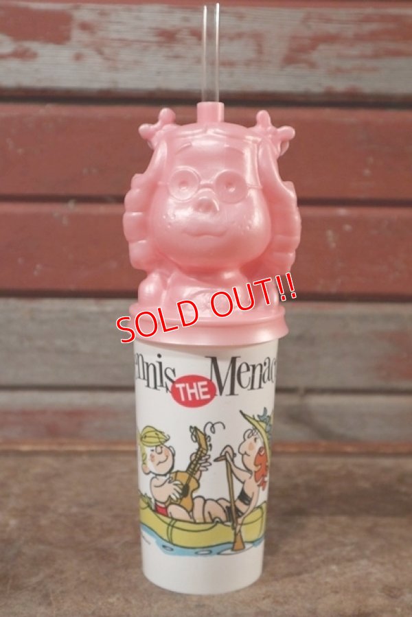 画像1: ct-201114-83 Dennis the Menace / Dairy Queen Plastic Cup "Margaret"