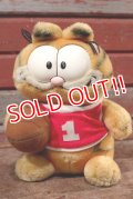 ct-201114-88 Garfield / DAKIN 1980's Plush Doll "Basketball"