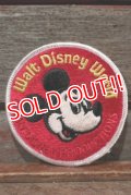 ct-201201-36 Mickey Mouse / Walt Disney World 1970's Patch