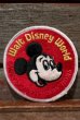 画像1: ct-201201-36 Mickey Mouse / Walt Disney World 1970's Patch (1)