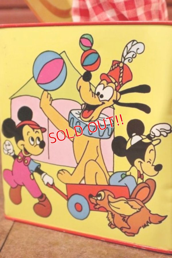 画像6: ct-201101-71 Mickey Mouse / 1960's Musical Jack in the Box