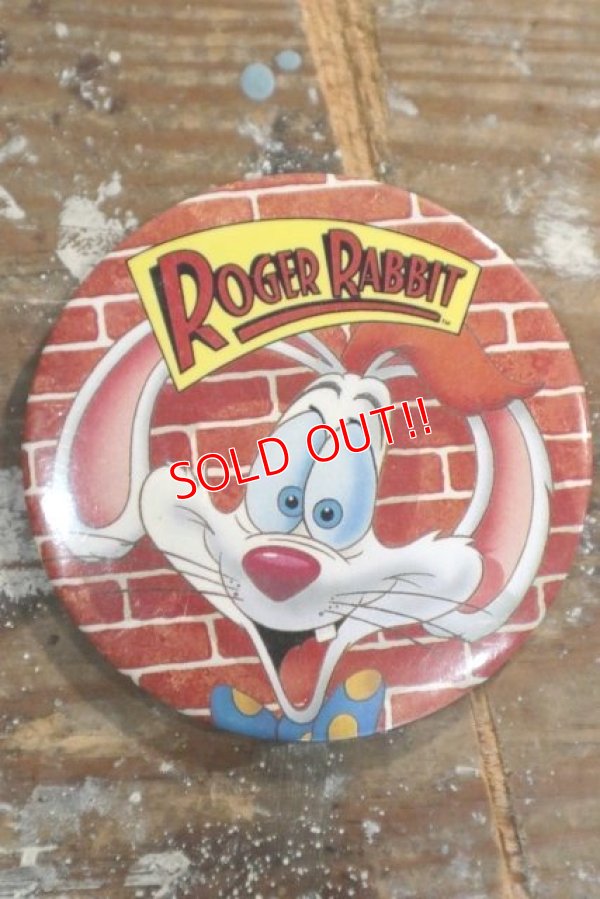 画像1: ct-201114-126 Roger Rabbit / 1987 Pinback