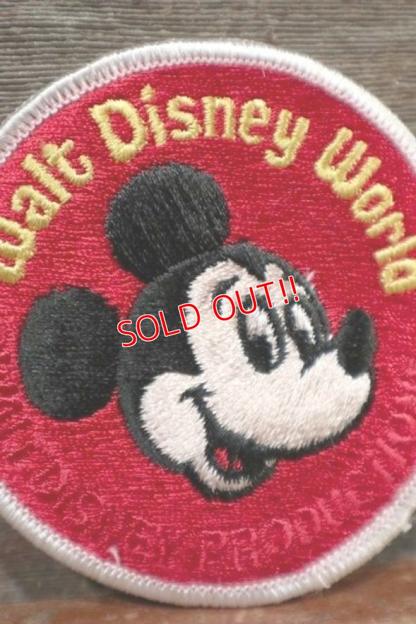 画像2: ct-201201-36 Mickey Mouse / Walt Disney World 1970's Patch