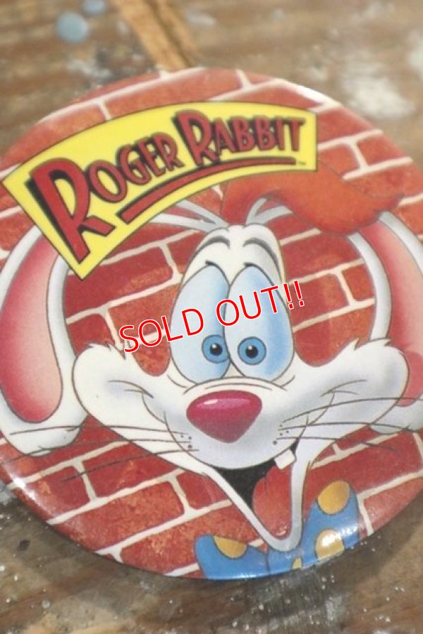 画像2: ct-201114-126 Roger Rabbit / 1987 Pinback