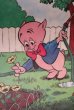 画像2: ct-201201-37 Looney Tunes / PEPSI 1976 Place Mat "Porky Pig & Petunia Pig" (2)