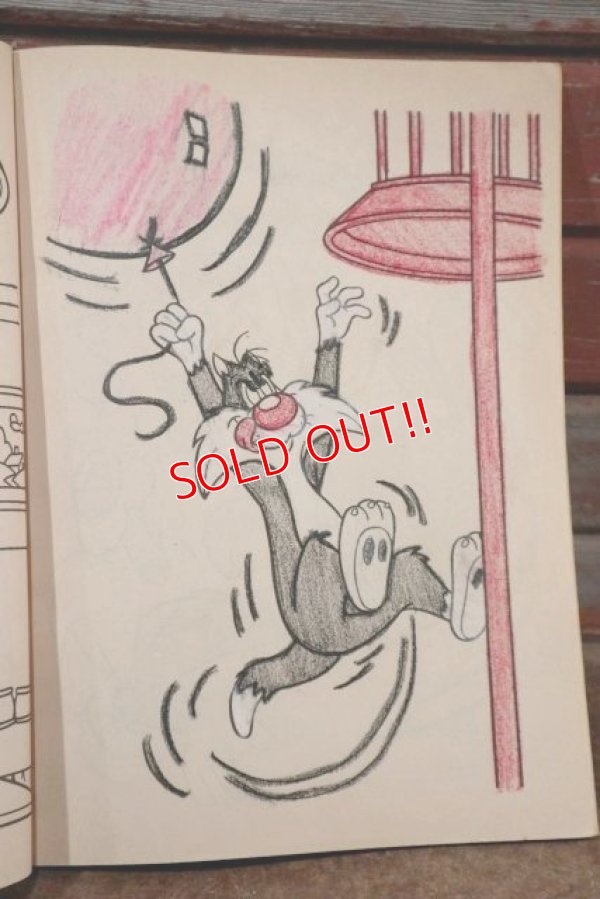 画像3: ct-201114-135 Tweety &Sylvester / 1977 Coloring Book