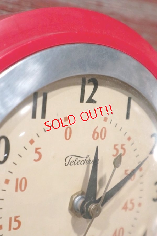 画像3: dp-201114-05 Telechron / Vintage Kitchen Clock
