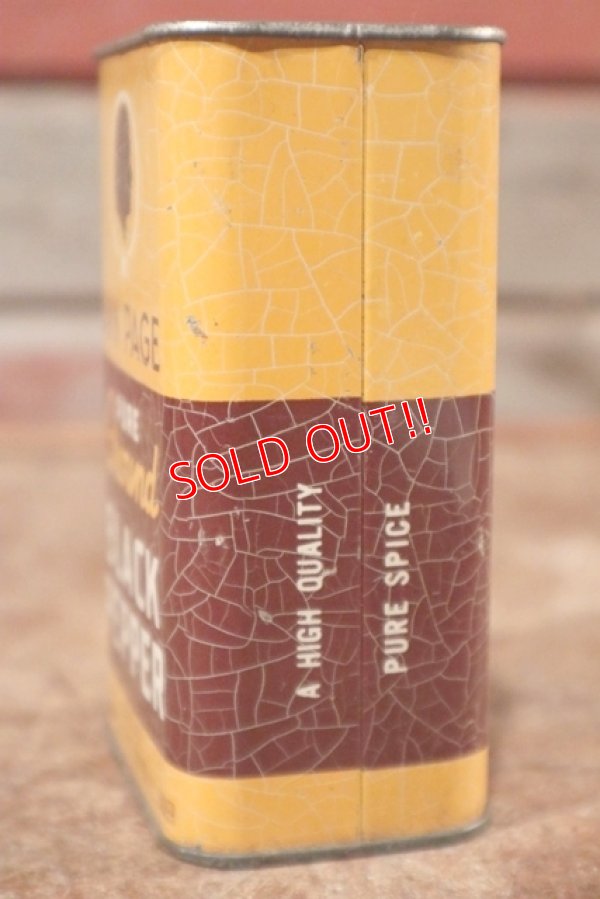 画像5: dp-201114-13 ANN PAGE / Vintage BLACK PEPPER Can