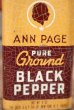 画像2: dp-201114-13 ANN PAGE / Vintage BLACK PEPPER Can (2)