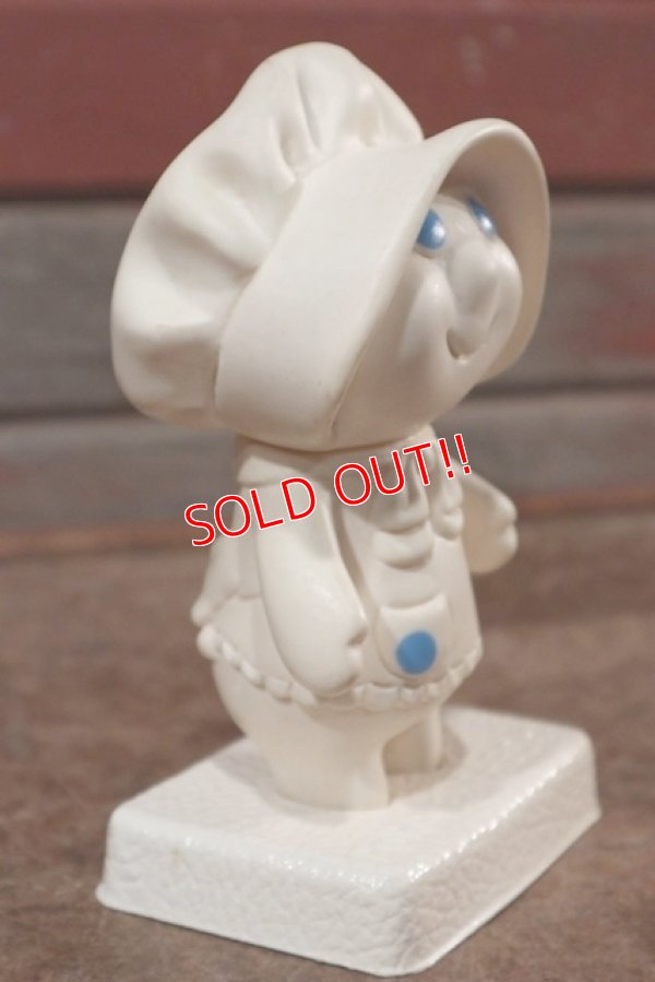 画像3: ct-201114-35 Pillsbury / Poppie Fresh 1970's Soft Vinyl Doll w/Stand