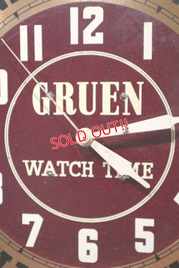 画像2: dp-201201-17 GRUEN / 〜1970 Advertising Wall Clock
