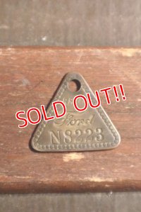 dp-201114-38 Ford / 1930'-1940's Tool Check Brass Tag "N8223"