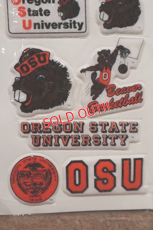 画像3: ct-201114-27 OREGON STATE UNIVERSITY / 1984 Puffy Stickers