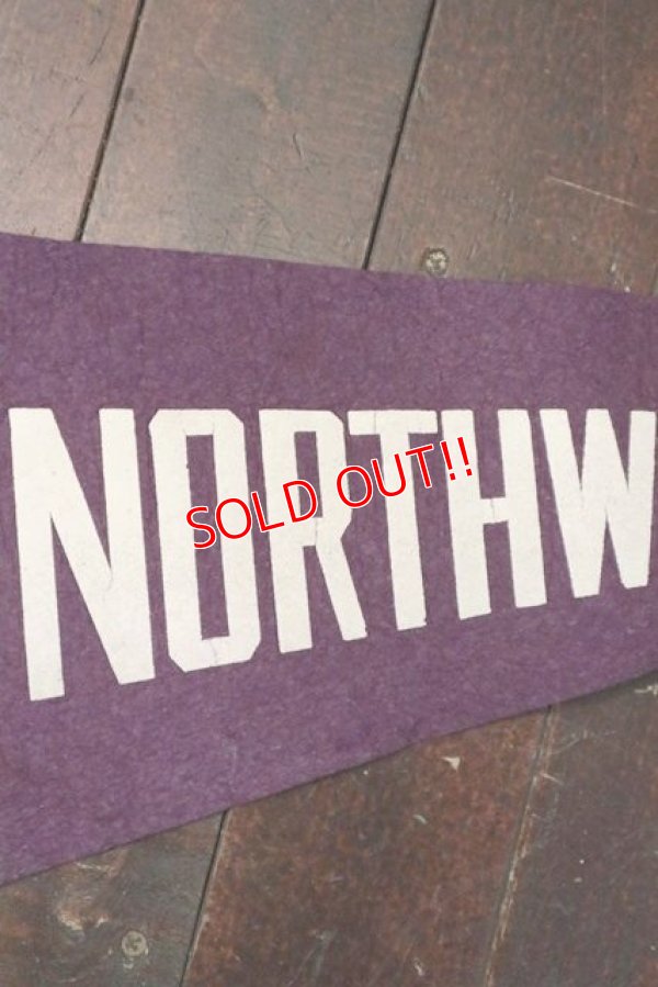 画像3: dp-201114-32 NORTHWESTERN UNIVERSITY / Vintage Pennant