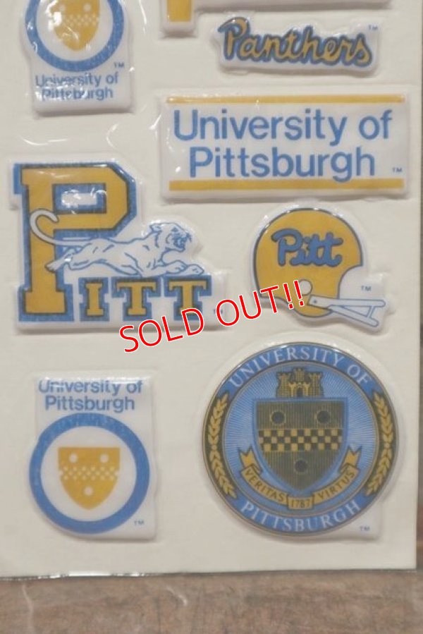 画像3: ct-201114-27 UNIVERSITY OF PITTSBURGH / 1984 Puffy Stickers