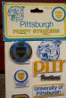 画像2: ct-201114-27 UNIVERSITY OF PITTSBURGH / 1984 Puffy Stickers (2)