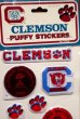 画像2: ct-201114-27 CLEMSON UNIVERSITY / 1984 Puffy Stickers (2)