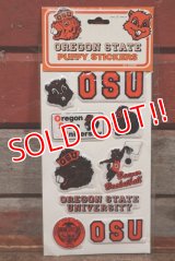 ct-201114-27 OREGON STATE UNIVERSITY / 1984 Puffy Stickers