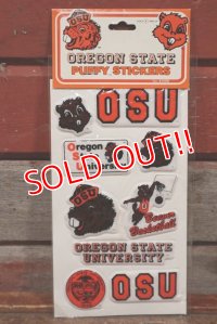 ct-201114-27 OREGON STATE UNIVERSITY / 1984 Puffy Stickers