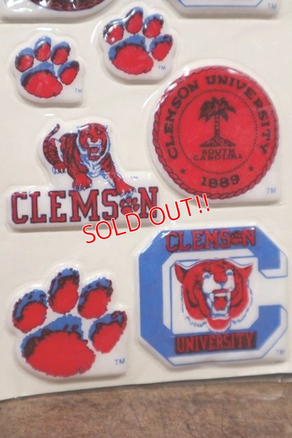 画像3: ct-201114-27 CLEMSON UNIVERSITY / 1984 Puffy Stickers