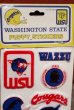 画像2: ct-201114-27 WASHINGTON STATE UNIVERSITY / 1984 Puffy Stickers (2)