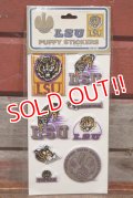 ct-201114-27 LOUISIANA STATE UNIVERSITY / 1984 Puffy Stickers