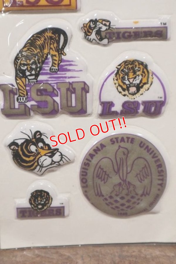 画像3: ct-201114-27 LOUISIANA STATE UNIVERSITY / 1984 Puffy Stickers