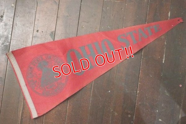 画像1: dp-201114-32 OHIO STATE UNIVERSITY / Vintage Pennant