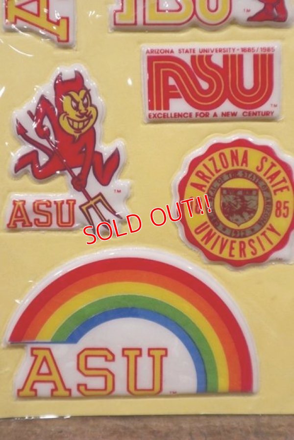 画像3: ct-201114-27 ARIZONA STATE UNIVERSITY / 1984 Puffy Stickers