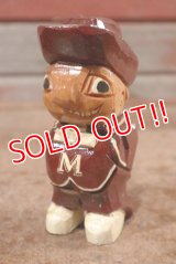 ct-210101-03 Anri 1950's College Mascot Figure / The University of Massachusetts