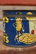 画像2: ct-210101-27 PLANTERS / MR.PEANUT 1940's Cocktail Salted Peanuts Tin Can (2)