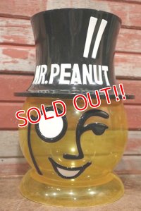 ct-210101-01 PLANTERS / MR.PEANUT Plastic Head Container