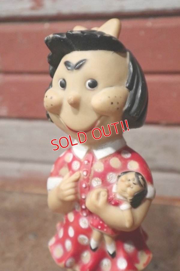画像2: ct-201201-69 Sweetie Pie / 1950's Rubber Doll (Polka Dot)