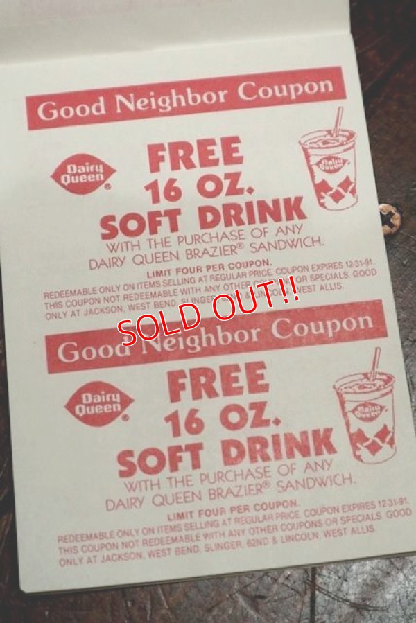 画像4: dp-191211-92 Dairy Queen / 1990's Coupons